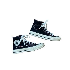 Limited Edition Black ‘Love’ Chuck 70 High Sneakers
